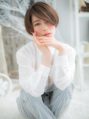 シンプル＆ラフな自然体ショート