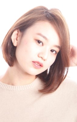 大人のボブはツヤ感＋ストレート☆愛されボブ