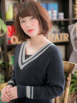 ニュアンスカールの、、重軽フェミニン