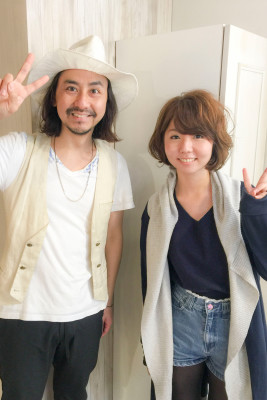 【中島直樹の実際のお客様】重ためボブにブルージュカラー【N- 【中島直樹の実際のお客様】重ためボブにブルージュカラー【N-のイメージ画像