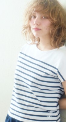 外国人風×透けるアッシュベージュ☆