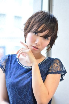 大人かわいいシースルーバング☆マニッシュショート
