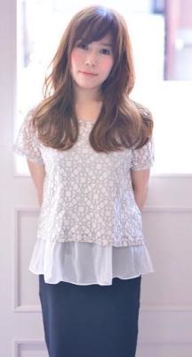 斜めバング♪フェアリー大人かわいい抜け感ドーリーヘア