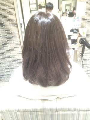 ラフカールグレイッシュアッシュベージュボブ＊小顔◎