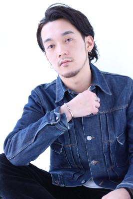 アップバング★七三ビジネススタイル