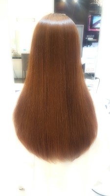ショコラベージュ★ナチュラルストレート