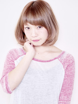 ナチュラルにかわいい☆簡単スタイリングボブヘア☆ カテゴリ