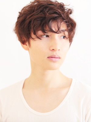 ☆リッジの効いたマッシュツーブロパーマなショート☆