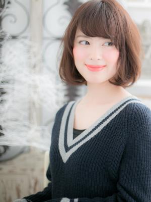 ニュアンスカールの、、重軽フェミニン