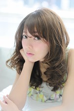 透け感フワパーマ