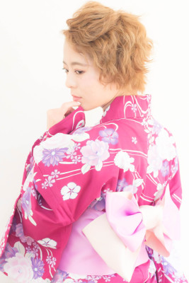 【浴衣レンタル】3500円可愛くヘアセット☆花火大会夏祭り 【浴衣レンタル】3500円可愛くヘアセット☆花火大会夏祭りのイメージ画像