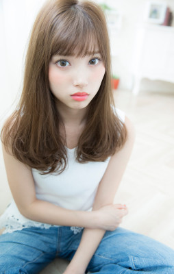 【柔らかく光に透ける透明感】外国人風ヴェールカラー