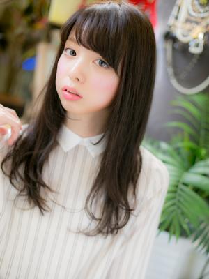 清楚な小悪魔ロング