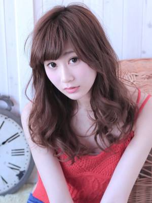 ストレートツヤ小顔ミディアム