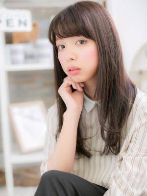 清楚な小悪魔ロング