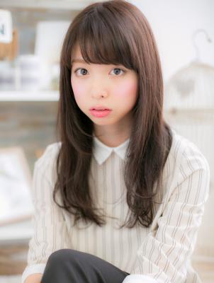 清楚な小悪魔ロング