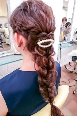 hair coucouお客様アレンジ25