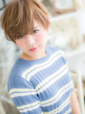 ルーズなハンサムショート