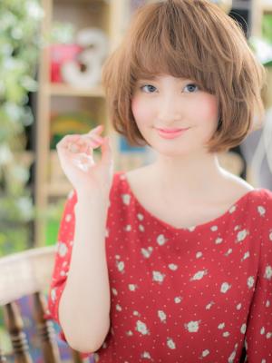 ふんわりトップの*格上げ*ナチュボブ
