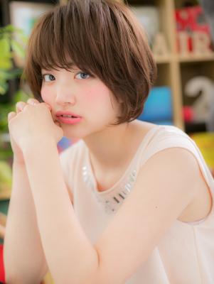 くせ毛風☆フェミニンボブ