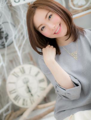 知的＆オシャレな…ノーバングミディ