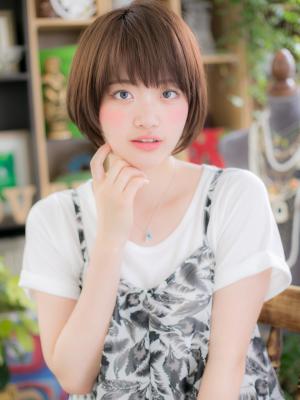 健康的な可愛さ！ナチュラルボブ
