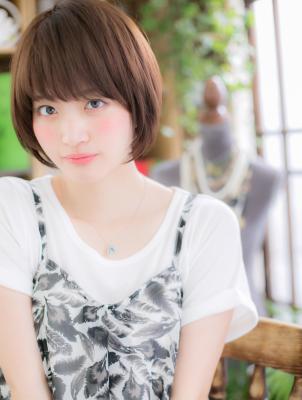 健康的な可愛さ！ナチュラルボブ
