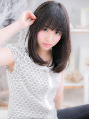 黒髪の☆清純派ストレート