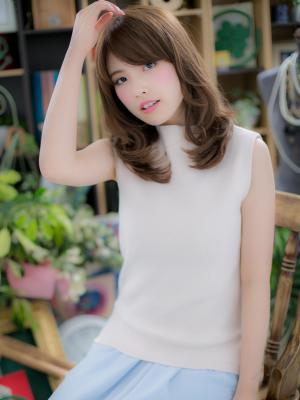 フレアカールの甘・ゆる大人女子