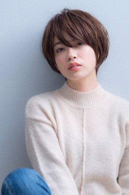 大人可愛いボブ
