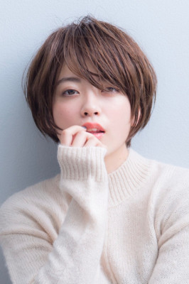 大人可愛いボブ