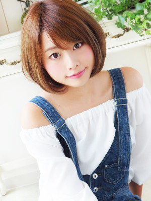 【ヘアジュレドゥ 古居】 愛され☆エアリーフェミニンボブ