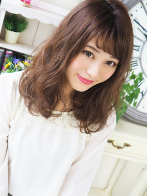 【ヘアジュレドゥ 福田】 可愛い大人ゆるふわボブディ☆