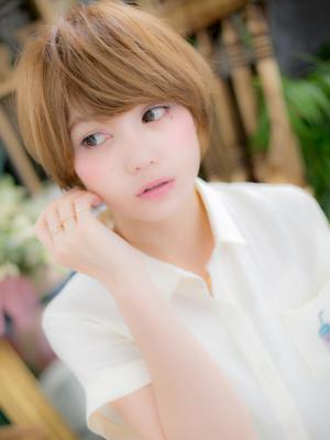 うざバングショートボブ