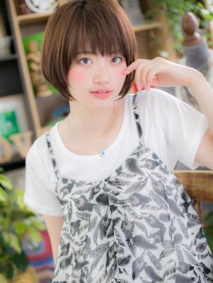 健康的な可愛さ！ナチュラルボブ