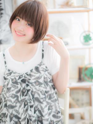 健康的な可愛さ！ナチュラルボブ