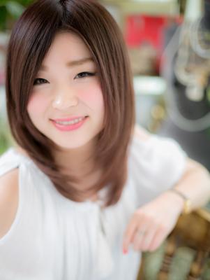小顔ストレート