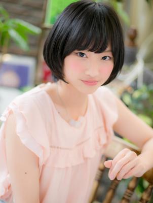 ツヤ髪ショート