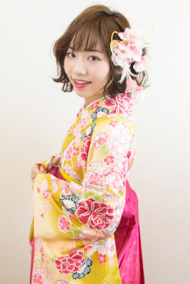卒業式 袴レンタル着付+ヘアセット 卒業式 袴レンタル着付+ヘアセットのイメージ画像