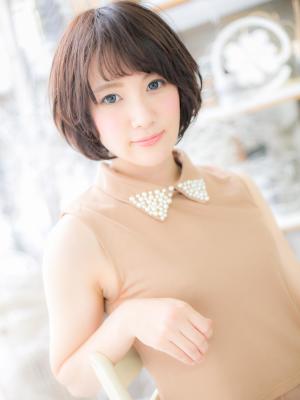 ノームコアな大人ボブ