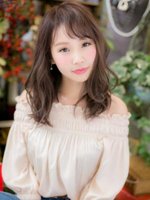 ニュアンス感ある、ほつれ感ウェーブ