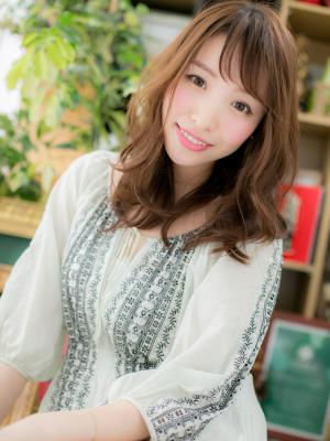 なちゅモテゆるふわパーマ