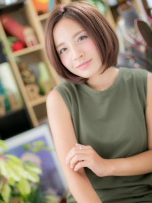 飽きない！シンプルボブ