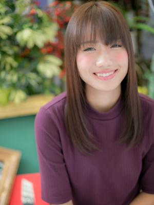 ナチュラルストレート