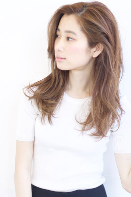 中村アン風グレージュカラースタイル　AKI-94