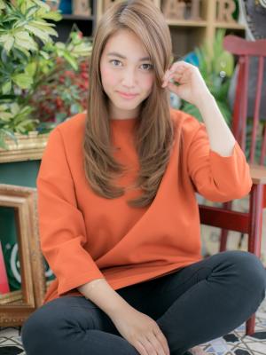 フェミニン♪ゆらぎ感ストレート