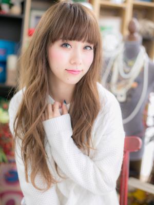 ルーズ感ある…ラフウェーブロング