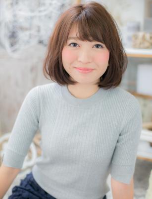 やわらか大人ボブ