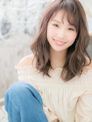 ニュアンス感ある、ほつれ感ウェーブ