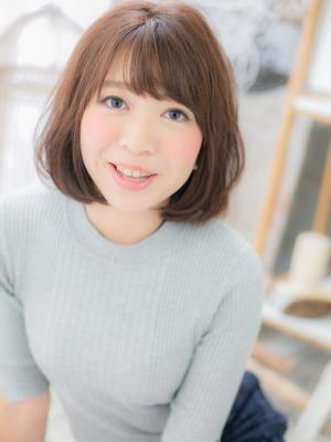 やわらか大人ボブ